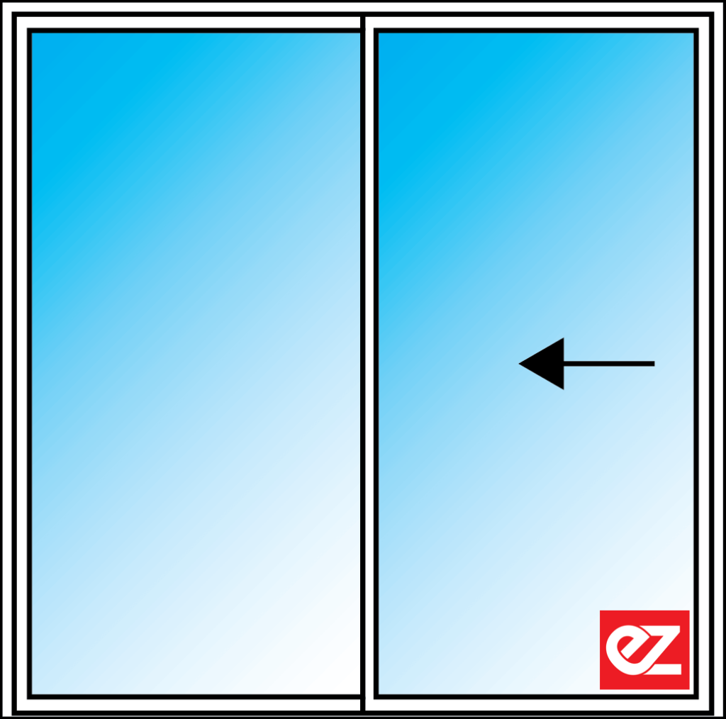 Ez Windows Sliding Window 2 Light Reverse