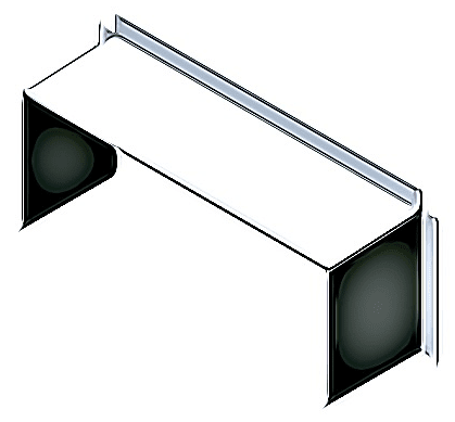 3 sided shroud section