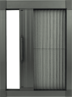 Single Pleated Screen | Aluminium Windows